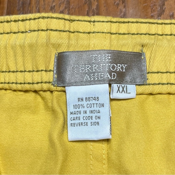 The Territory Ahead Yellow Shorts, Size XXL - Picture 8 of 12